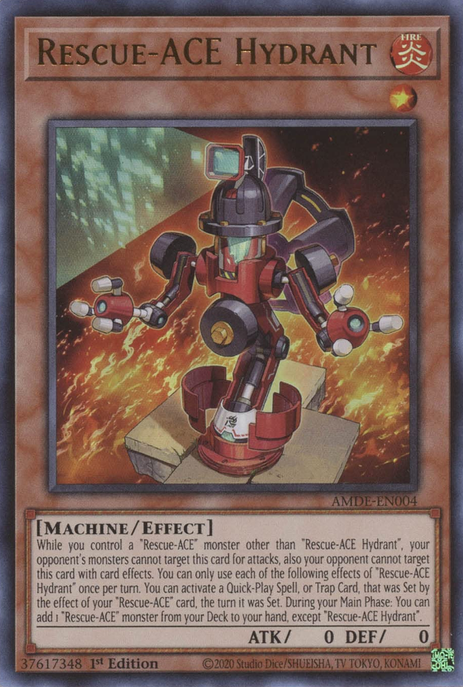 Rescue-ACE Hydrant [AMDE-EN004] Ultra Rare | L.A. Mood Comics and Games