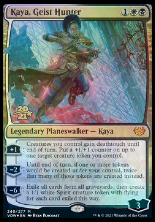 Kaya, Geist Hunter [Innistrad: Crimson Vow Prerelease Promos] | L.A. Mood Comics and Games