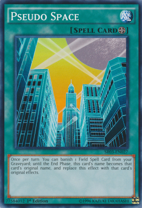 Pseudo Space [SR03-EN027] Common | L.A. Mood Comics and Games