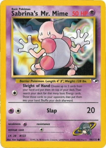 Sabrina's Mr. Mime (94/132) [Gym Heroes Unlimited] | L.A. Mood Comics and Games
