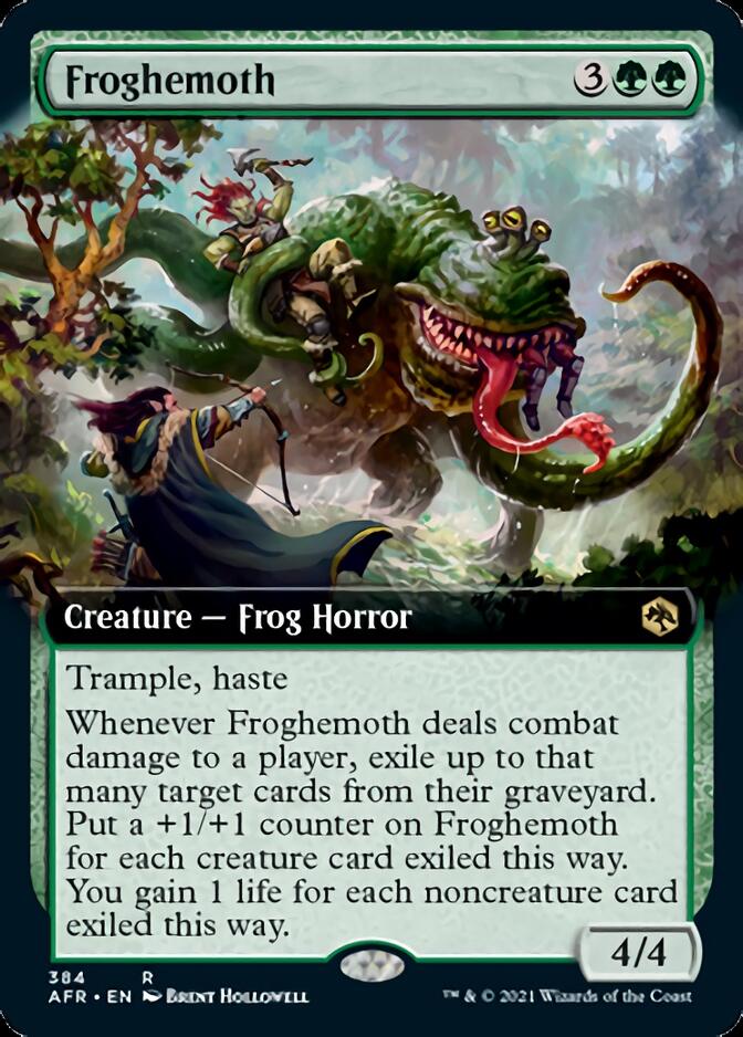 Froghemoth (Extended Art) [Dungeons & Dragons: Adventures in the Forgotten Realms] | L.A. Mood Comics and Games