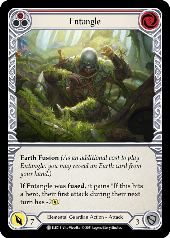 Entangle (Red) [ELE013] (Tales of Aria)  1st Edition Rainbow Foil | L.A. Mood Comics and Games