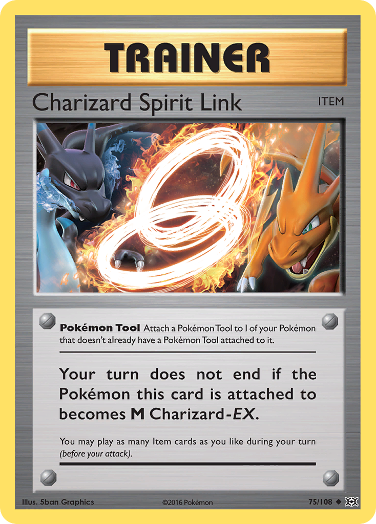 Charizard Spirit Link (75/108) [XY: Evolutions] | L.A. Mood Comics and Games