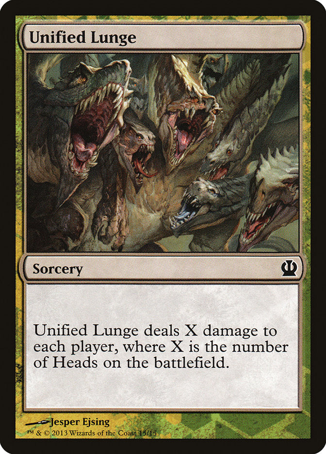 Unified Lunge [Theros Face the Hydra] | L.A. Mood Comics and Games