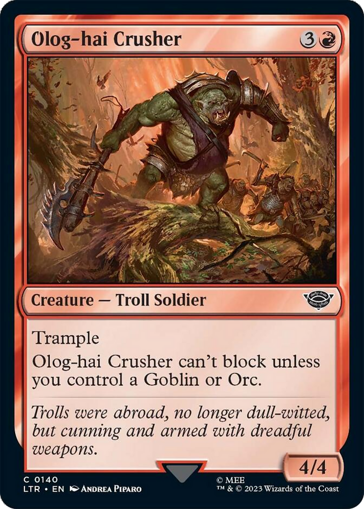 Olog-hai Crusher [The Lord of the Rings: Tales of Middle-Earth] | L.A. Mood Comics and Games