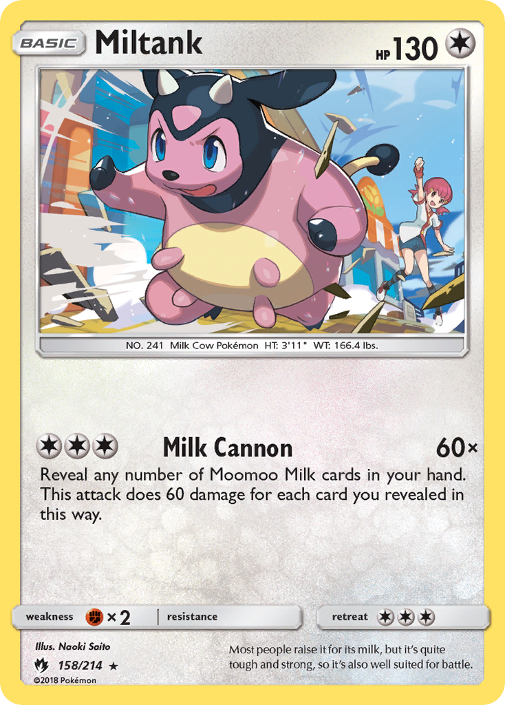 Miltank (158/214) [Sun & Moon: Lost Thunder] | L.A. Mood Comics and Games