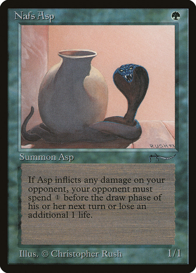 Nafs Asp (Dark Mana Cost) [Arabian Nights] | L.A. Mood Comics and Games