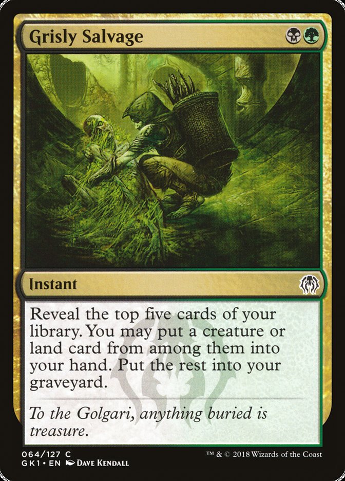 Grisly Salvage [Guilds of Ravnica Guild Kit] | L.A. Mood Comics and Games