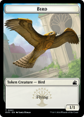 Bird // Soldier Double-Sided Token [Ravnica Remastered Tokens] | L.A. Mood Comics and Games