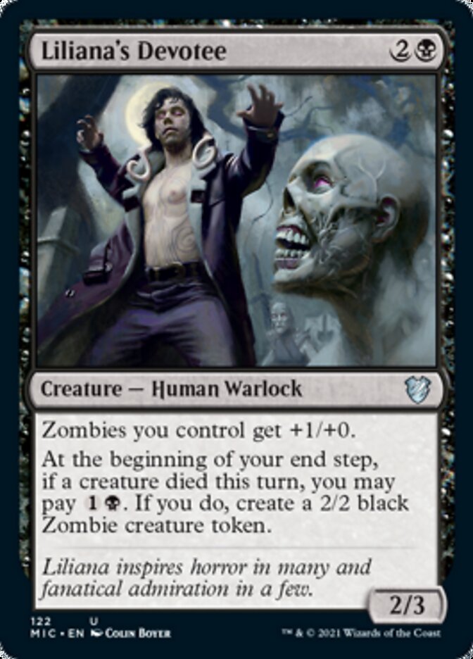 Liliana's Devotee [Innistrad: Midnight Hunt Commander] | L.A. Mood Comics and Games