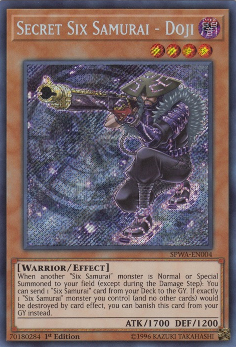 Secret Six Samurai - Doji [SPWA-EN004] Secret Rare | L.A. Mood Comics and Games