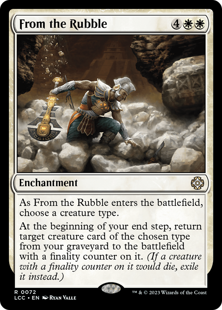 From the Rubble [The Lost Caverns of Ixalan Commander] | L.A. Mood Comics and Games
