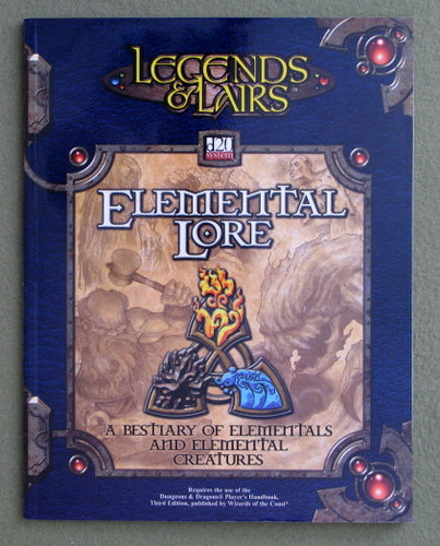 LEGENDS AND LAIRS ELEMENTAL LORE | L.A. Mood Comics and Games