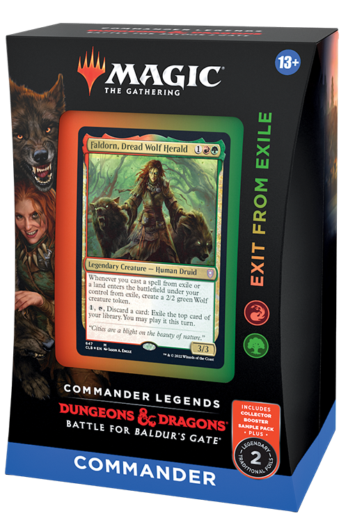 Magic the Gathering: Commander Legends: Battle for Baldur's Gate Commander Deck | L.A. Mood Comics and Games