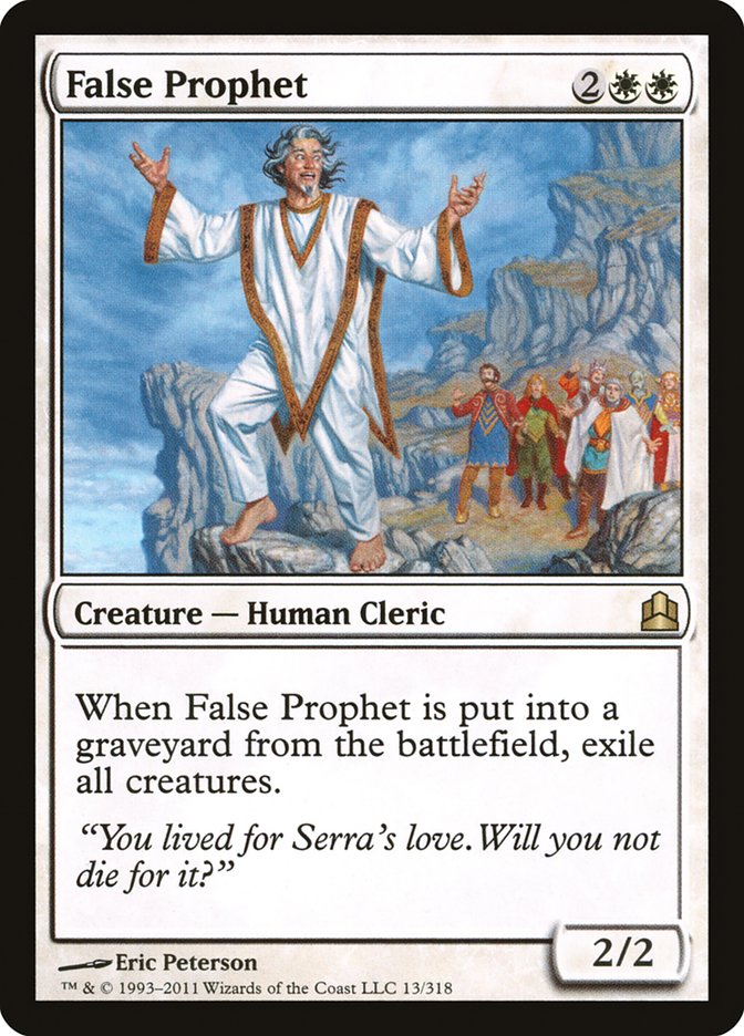 False Prophet [Commander 2011] | L.A. Mood Comics and Games