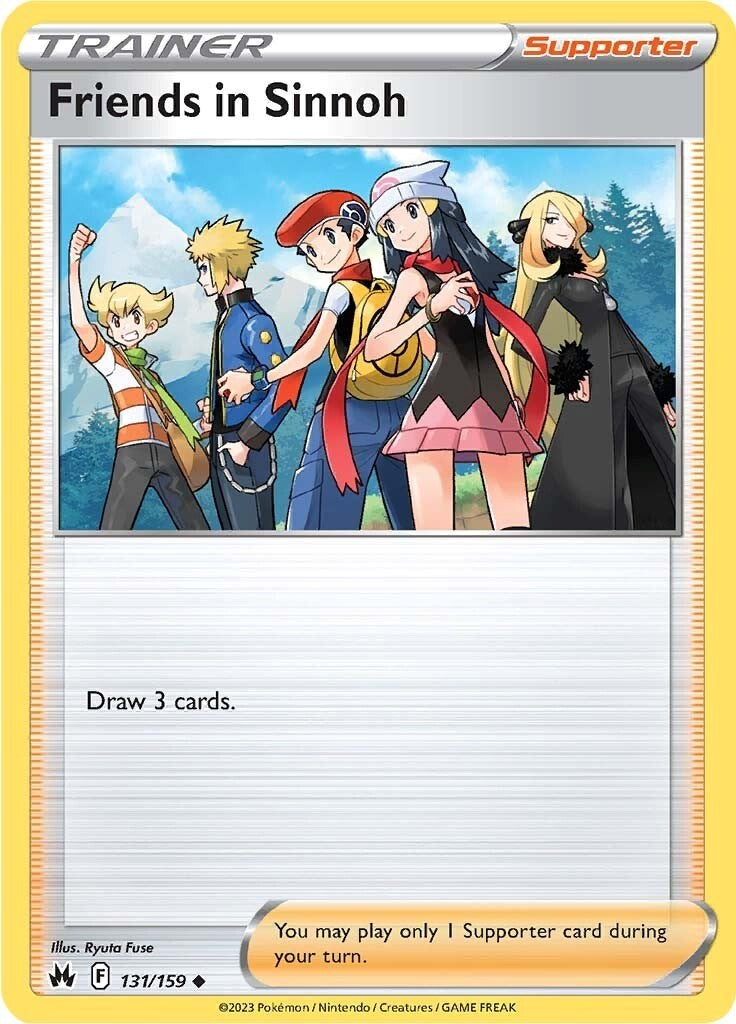 Friends in Sinnoh (131/159) [Sword & Shield: Crown Zenith] | L.A. Mood Comics and Games