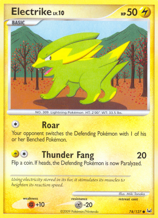 Electrike (74/127) [Platinum: Base Set] | L.A. Mood Comics and Games