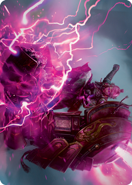 Voltage Surge Art Card [Kamigawa: Neon Dynasty Art Series] | L.A. Mood Comics and Games