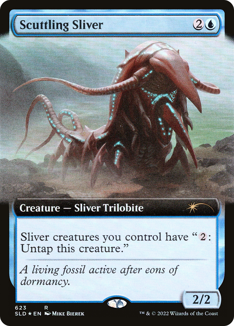 Scuttling Sliver (Extended Art) [Secret Lair Drop Promos] | L.A. Mood Comics and Games