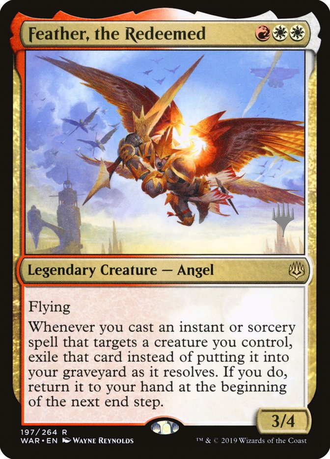 Feather, the Redeemed (Promo Pack) [War of the Spark Promos] | L.A. Mood Comics and Games