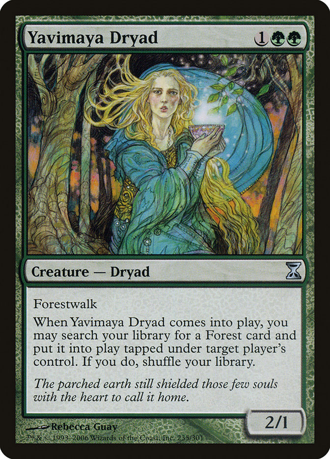 Yavimaya Dryad [Time Spiral] | L.A. Mood Comics and Games