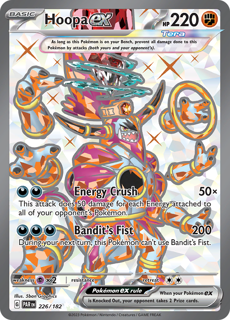 Hoopa ex (226/182) [Scarlet & Violet: Paradox Rift] | L.A. Mood Comics and Games