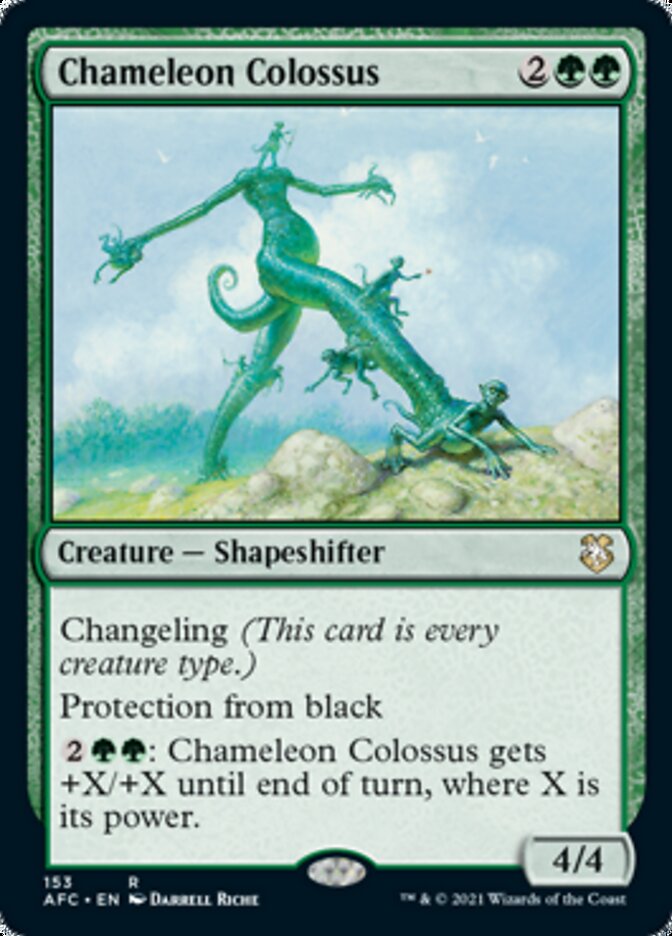 Chameleon Colossus [Dungeons & Dragons: Adventures in the Forgotten Realms Commander] | L.A. Mood Comics and Games
