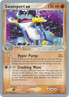 Swampert ex (95/95) (Rocky Beach - Reed Weichler) [World Championships 2004] | L.A. Mood Comics and Games