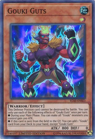 Gouki Guts [IGAS-ENSE3] Super Rare | L.A. Mood Comics and Games