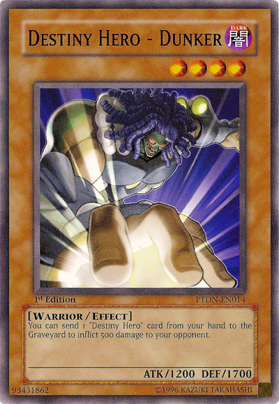 Destiny Hero - Dunker [PTDN-EN014] Common | L.A. Mood Comics and Games