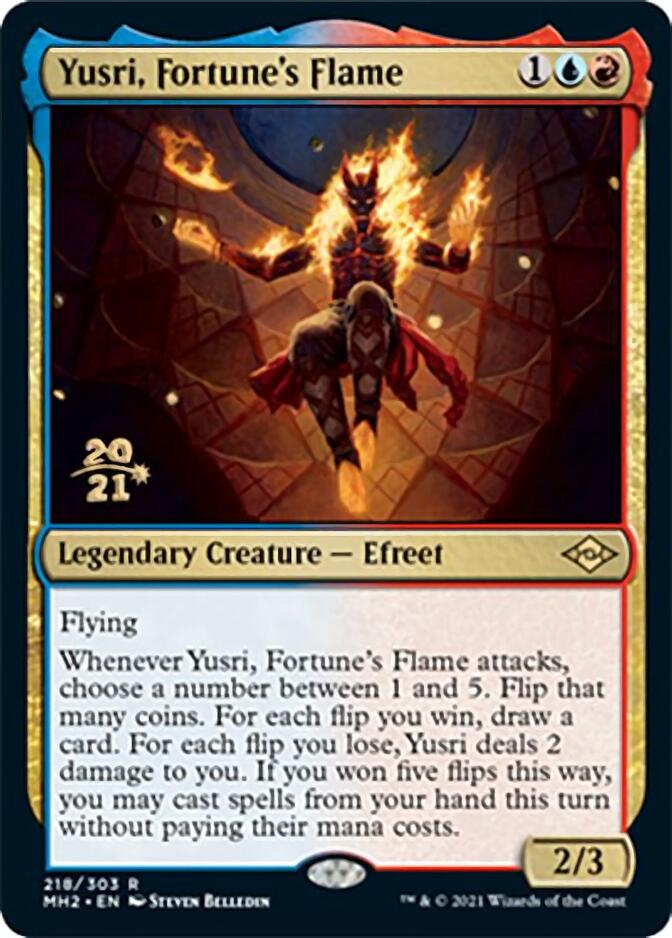 Yusri, Fortune's Flame [Modern Horizons 2 Prerelease Promos] | L.A. Mood Comics and Games