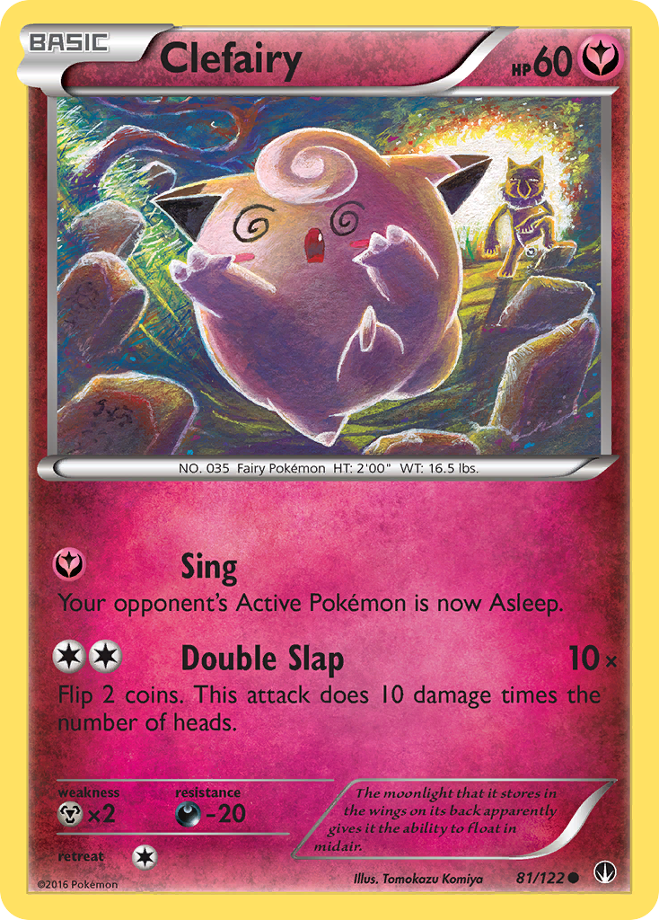 Clefairy (81/122) [XY: BREAKpoint] | L.A. Mood Comics and Games