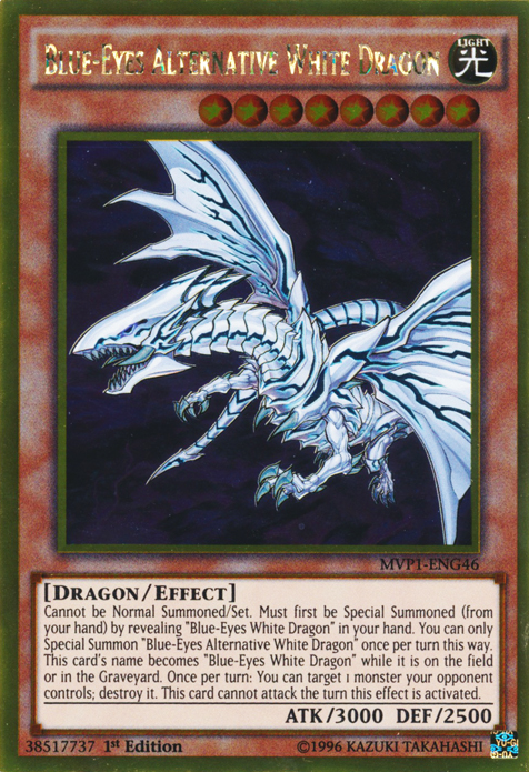 Blue-Eyes Alternative White Dragon [MVP1-ENG46] Gold Rare | L.A. Mood Comics and Games