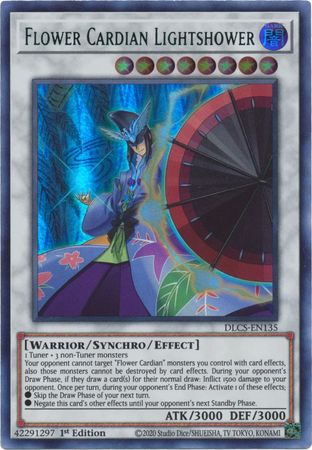 Flower Cardian Lightshower (Green) [DLCS-EN135] Ultra Rare | L.A. Mood Comics and Games