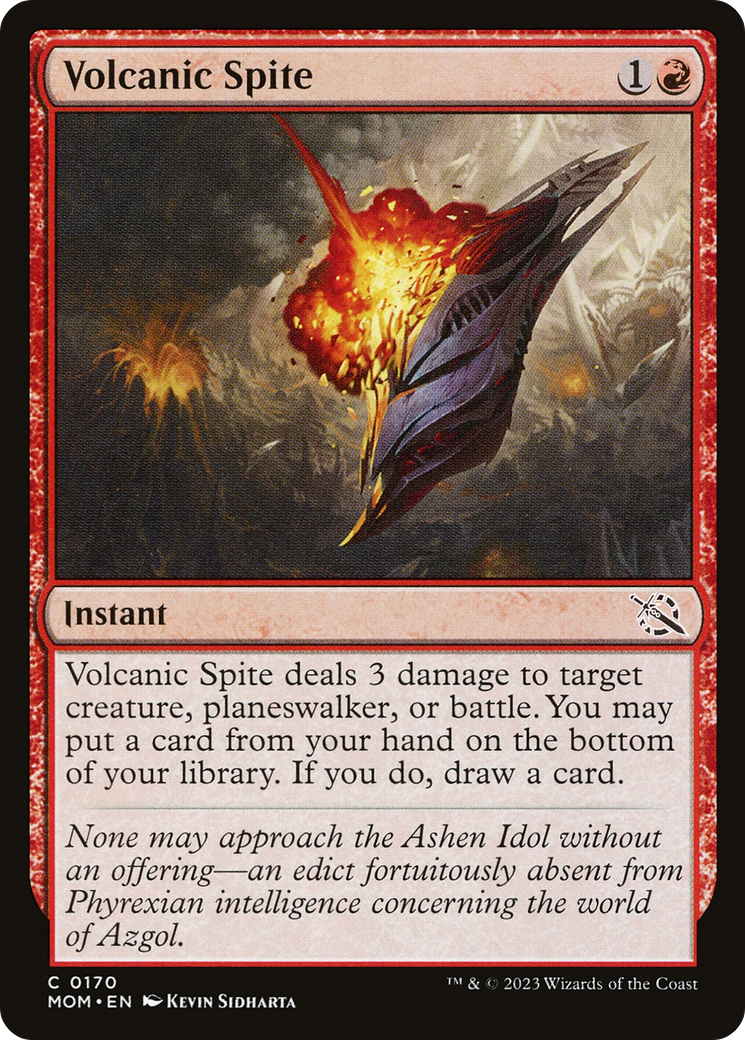 Volcanic Spite [March of the Machine] | L.A. Mood Comics and Games