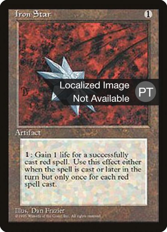 Iron Star [Fourth Edition (Foreign Black Border)] | L.A. Mood Comics and Games
