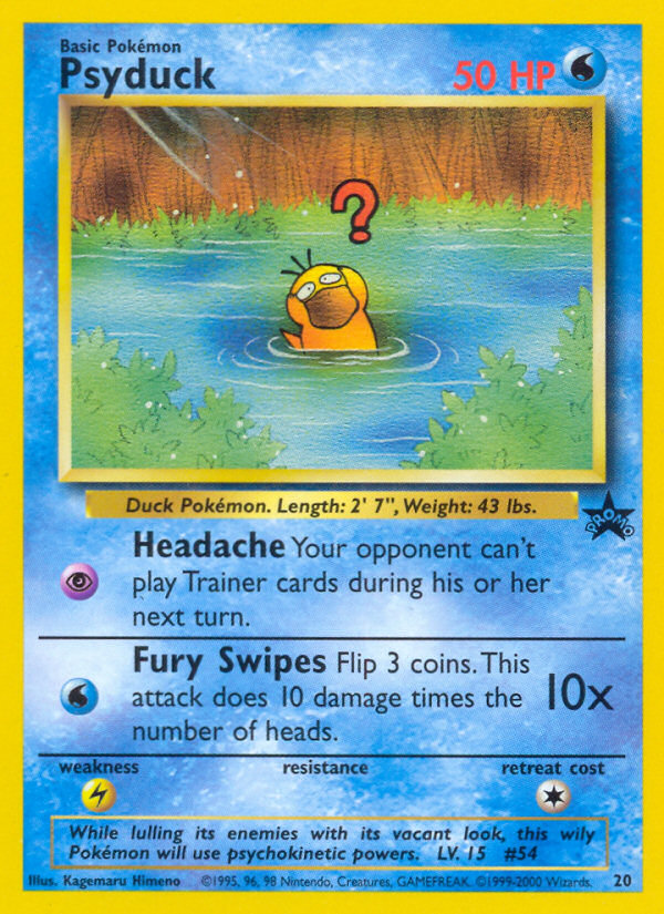 Psyduck (20) [Wizards of the Coast: Black Star Promos] | L.A. Mood Comics and Games