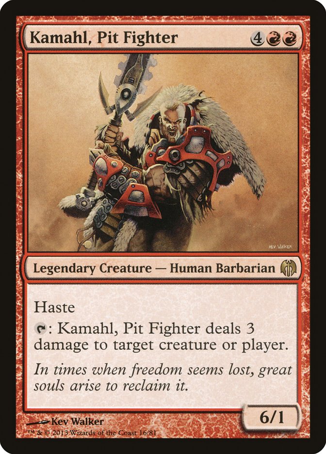 Kamahl, Pit Fighter [Duel Decks: Heroes vs. Monsters] | L.A. Mood Comics and Games