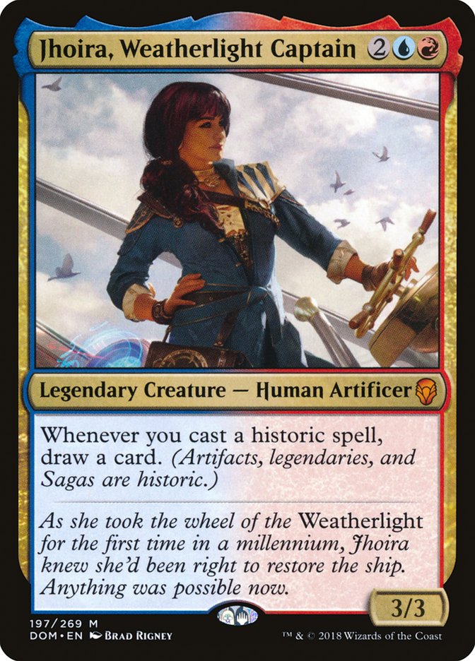 Jhoira, Weatherlight Captain [Dominaria] | L.A. Mood Comics and Games