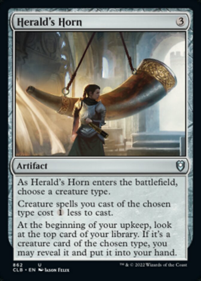 Herald's Horn [Commander Legends: Battle for Baldur's Gate] | L.A. Mood Comics and Games