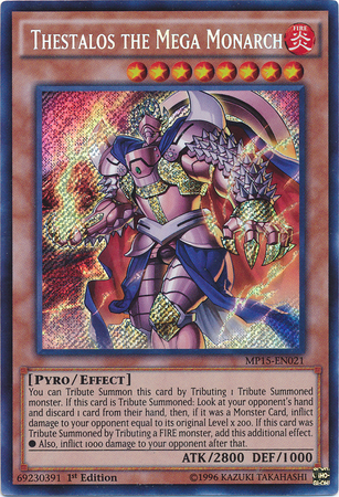 Thestalos the Mega Monarch [MP15-EN021] Secret Rare | L.A. Mood Comics and Games