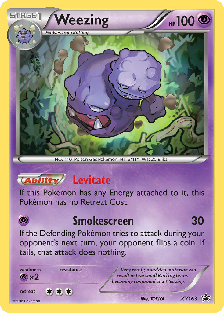 Weezing (XY163) [XY: Black Star Promos] | L.A. Mood Comics and Games