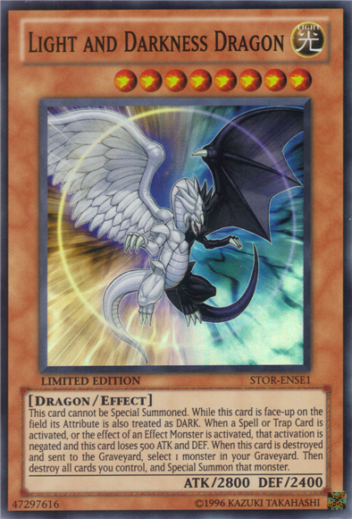 Light and Darkness Dragon [STOR-ENSE1] Super Rare | L.A. Mood Comics and Games