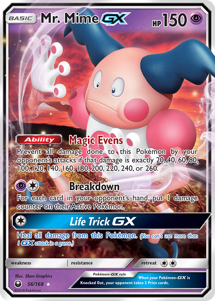 Mr. Mime GX (56/168) [Sun & Moon: Celestial Storm] | L.A. Mood Comics and Games