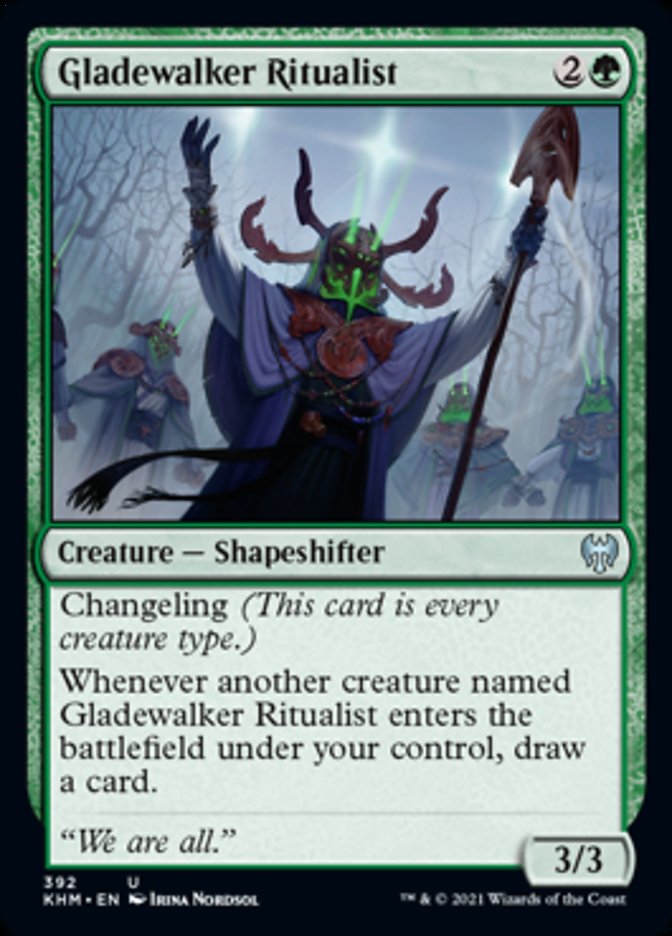 Gladewalker Ritualist [Kaldheim] | L.A. Mood Comics and Games