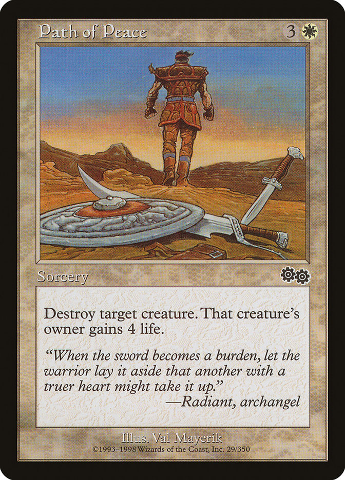 Path of Peace [Urza's Saga] | L.A. Mood Comics and Games
