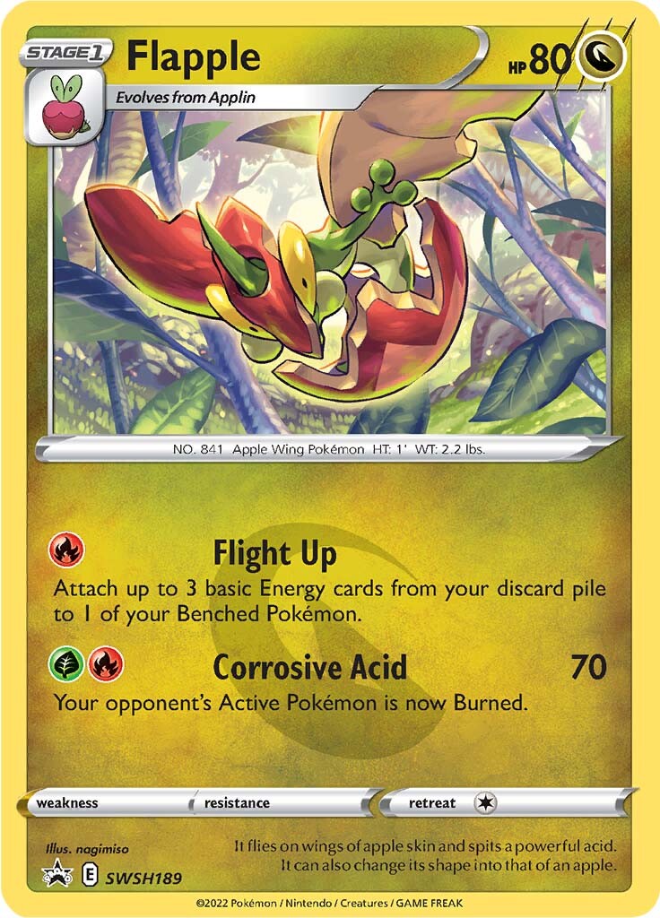 Flapple (SWSH189) [Sword & Shield: Black Star Promos] | L.A. Mood Comics and Games