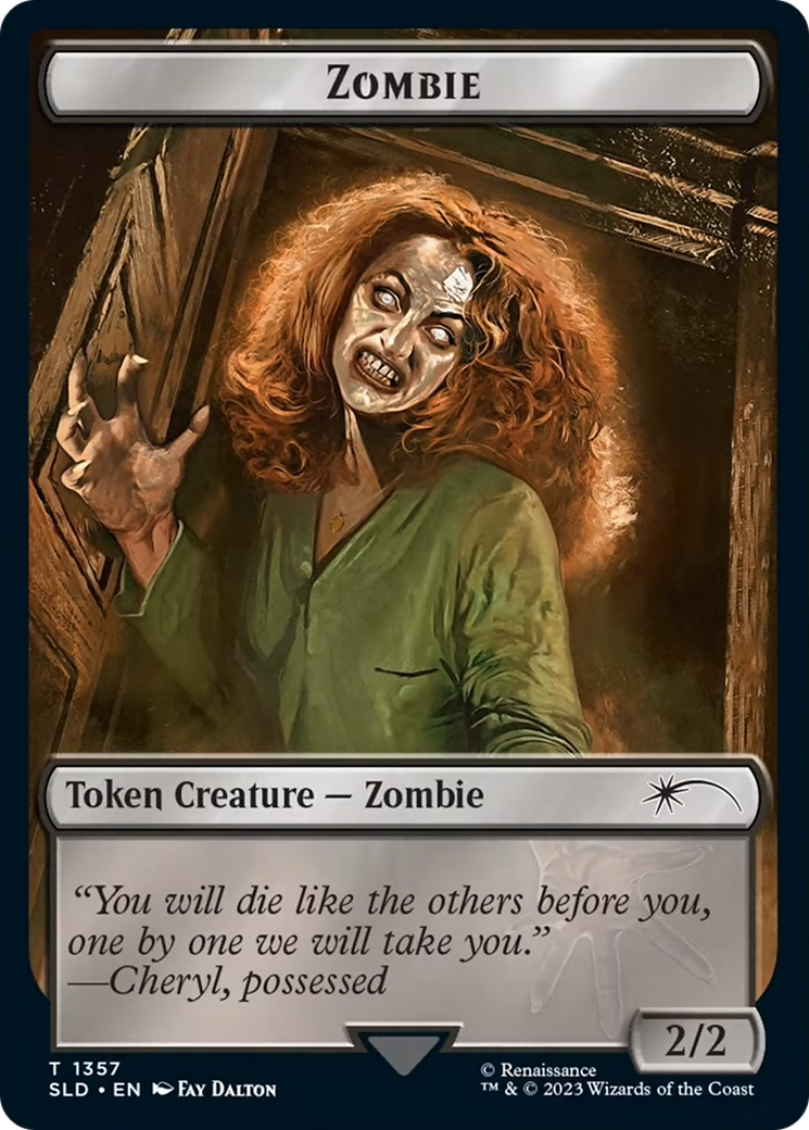 Zombie Token [Secret Lair Drop Series] | L.A. Mood Comics and Games