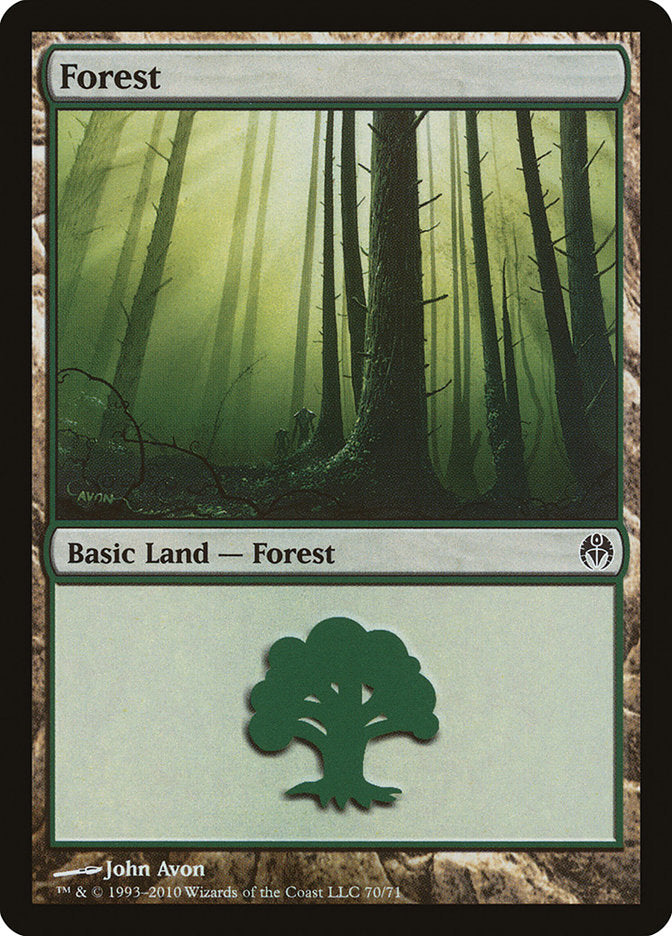 Forest (70) [Duel Decks: Phyrexia vs. the Coalition] | L.A. Mood Comics and Games