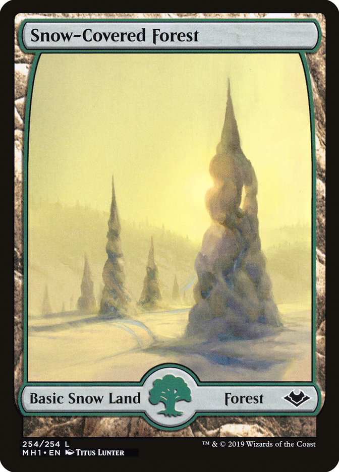 Snow-Covered Forest [Modern Horizons] | L.A. Mood Comics and Games